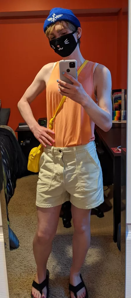 The gamer girl with the Zelda beanie by CutesyCatBoy