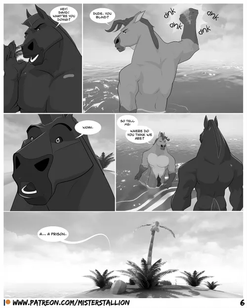 The Island - pg 6 by MisterStallion