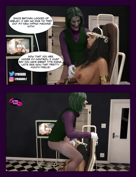 The Joker's new Hypno-Machine(LykoXXX)[DC] by LykoStudios