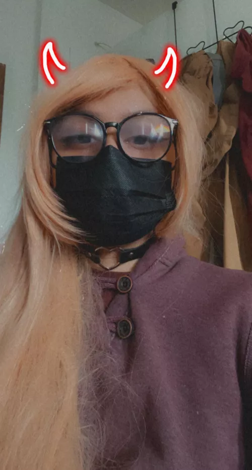 The journey continues with the first wig. Got it to look decent by TornHorns