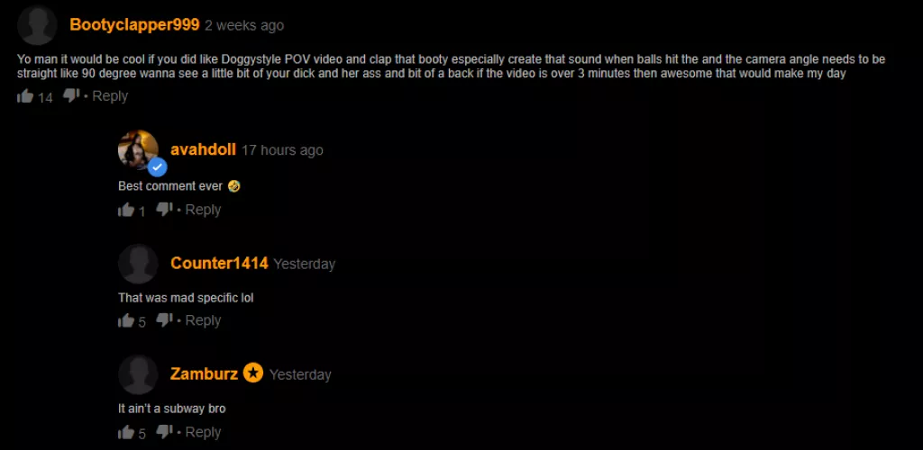 The last comment lmao by Plut06