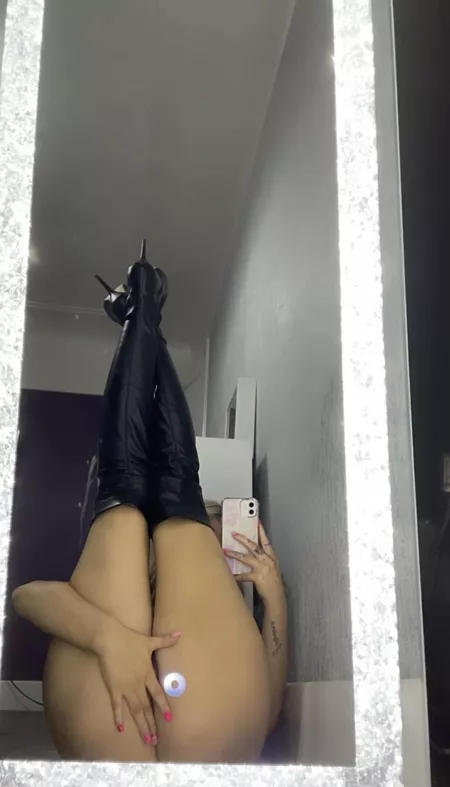 The leather boots stay on when we fuck… by dirtythoughts01