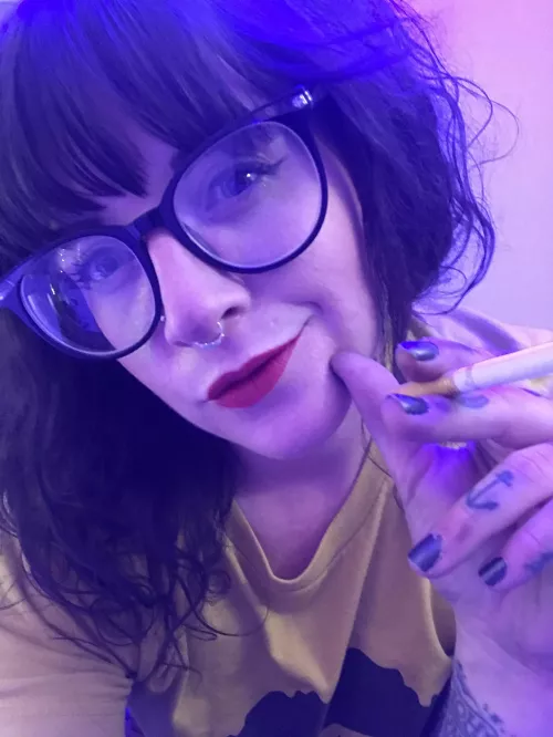 The lighting in my room makes everything a filter 😂 by KaleNegative227