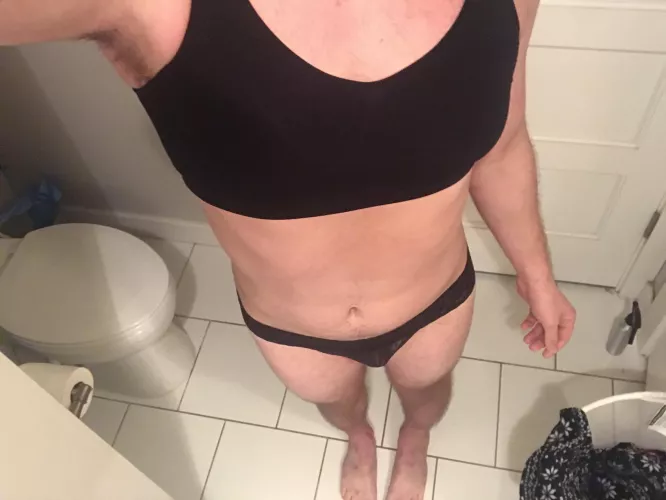 The little bulge is cute, right? by VanessaTrixieCD