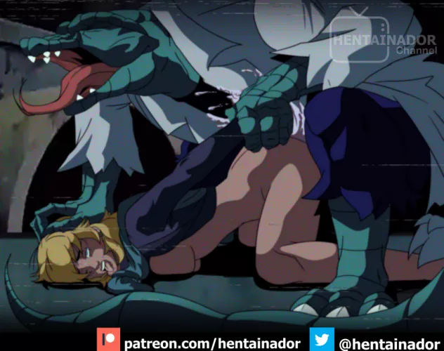 The Lizard and his wife (Hentainador)[Marvel] by thunderbolte