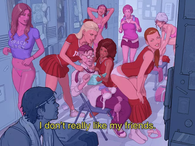 The Locker Room Scene (Hardcode) [Poison] by CWSaton