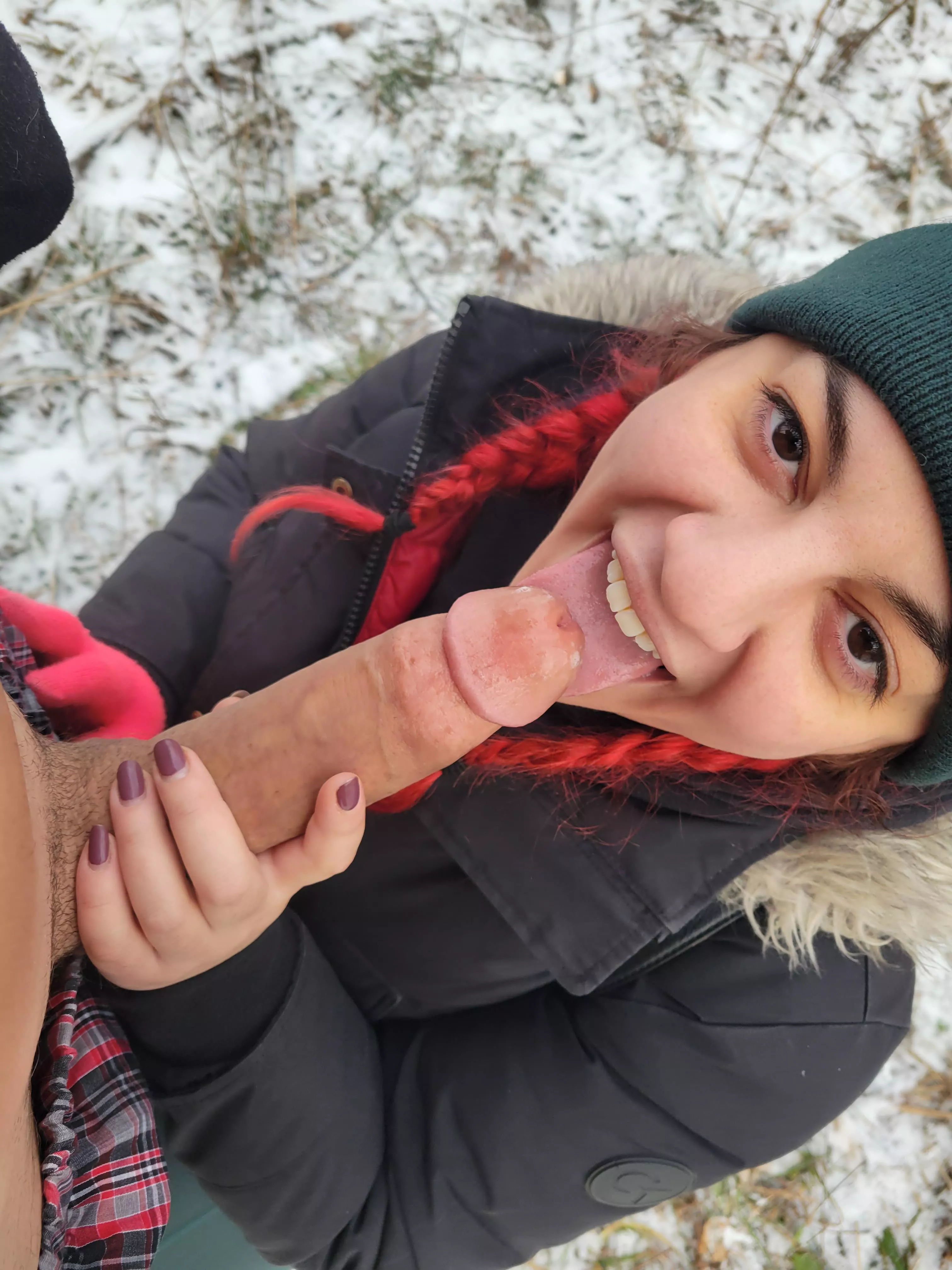 the look of happiness 🤤 posted by jmoroxx