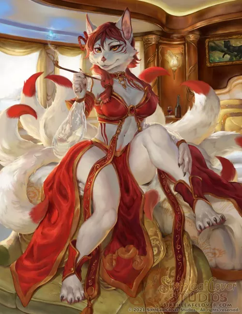 The Master Stateroom (Art by myself SixthLeafClover) by sixthleafclover