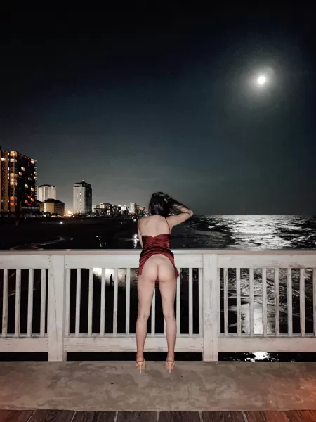 The moon was beautiful that night [f] by Illuminatingwmn