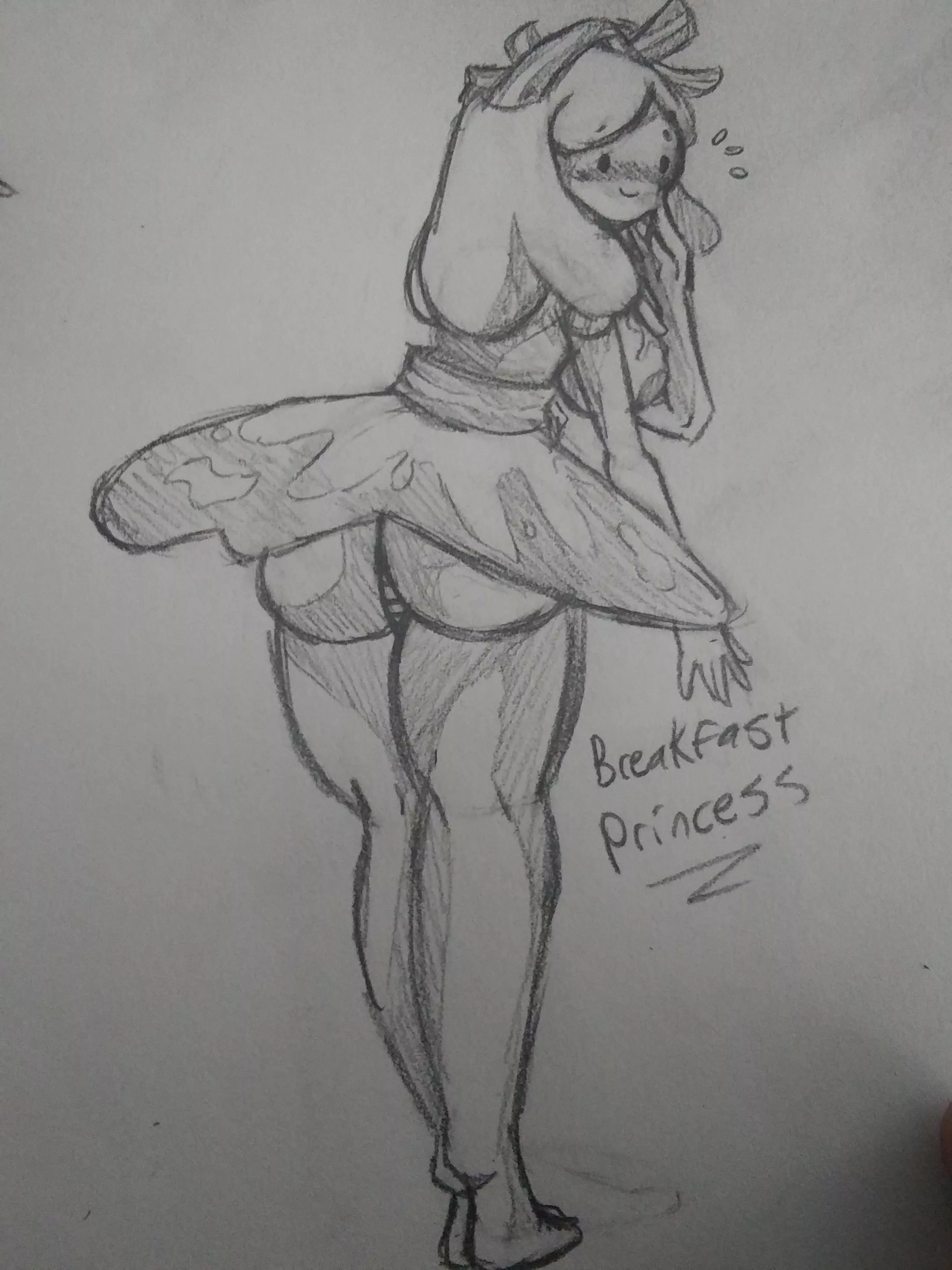 The most important meal of the day (6/6 Adventure time pinup doodle series) [NSFW] posted by Bifflemallow