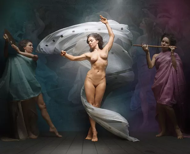 The Muses by regularsatnightthing