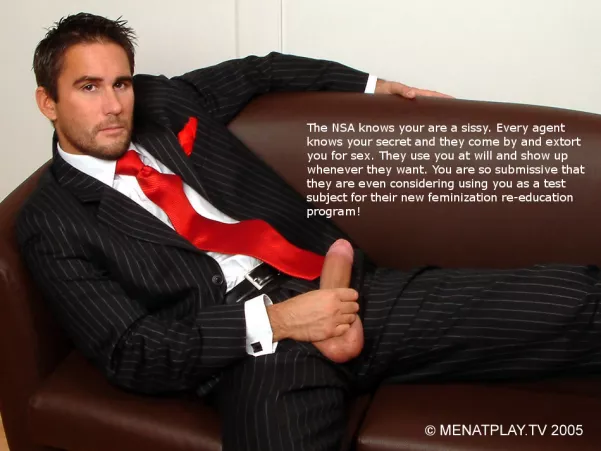 The NSA knows you are a sissy by lillysissyslut