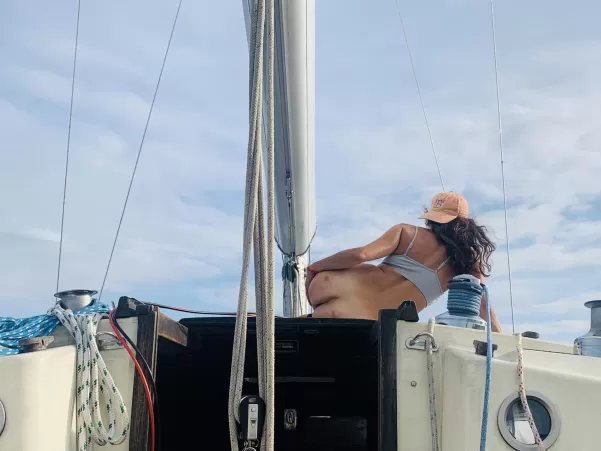 The old man of the sea left his mark today by christmas2065