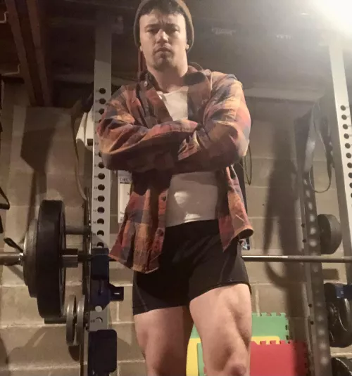 The only acceptable workout attire by Maleficent_Joke1647