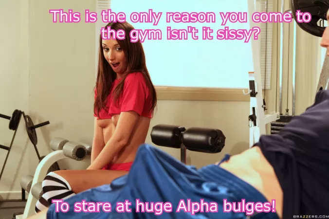 the only reason you to go the gym. by beta4blackdick