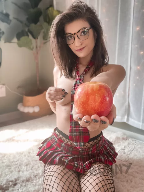 The other girls say I'm a teacher's pet, but I know you appreciate it. by budbunny_420