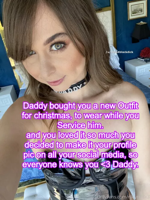 The outfit Daddy bought you for christmas is just so GREAT! by beta4blackdick