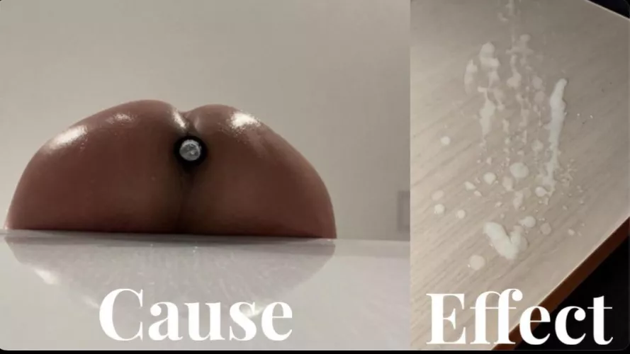 The pic i made gets a big dick so horny he cums like there’s no tomorrow by duftspender