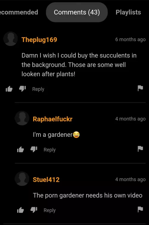 The Porn Gardener by kartoffelnScrollt