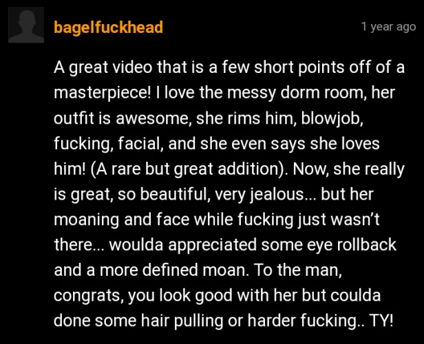 The pornan ramsay of reviews like damn by MalachiIsAFanOfEmkay