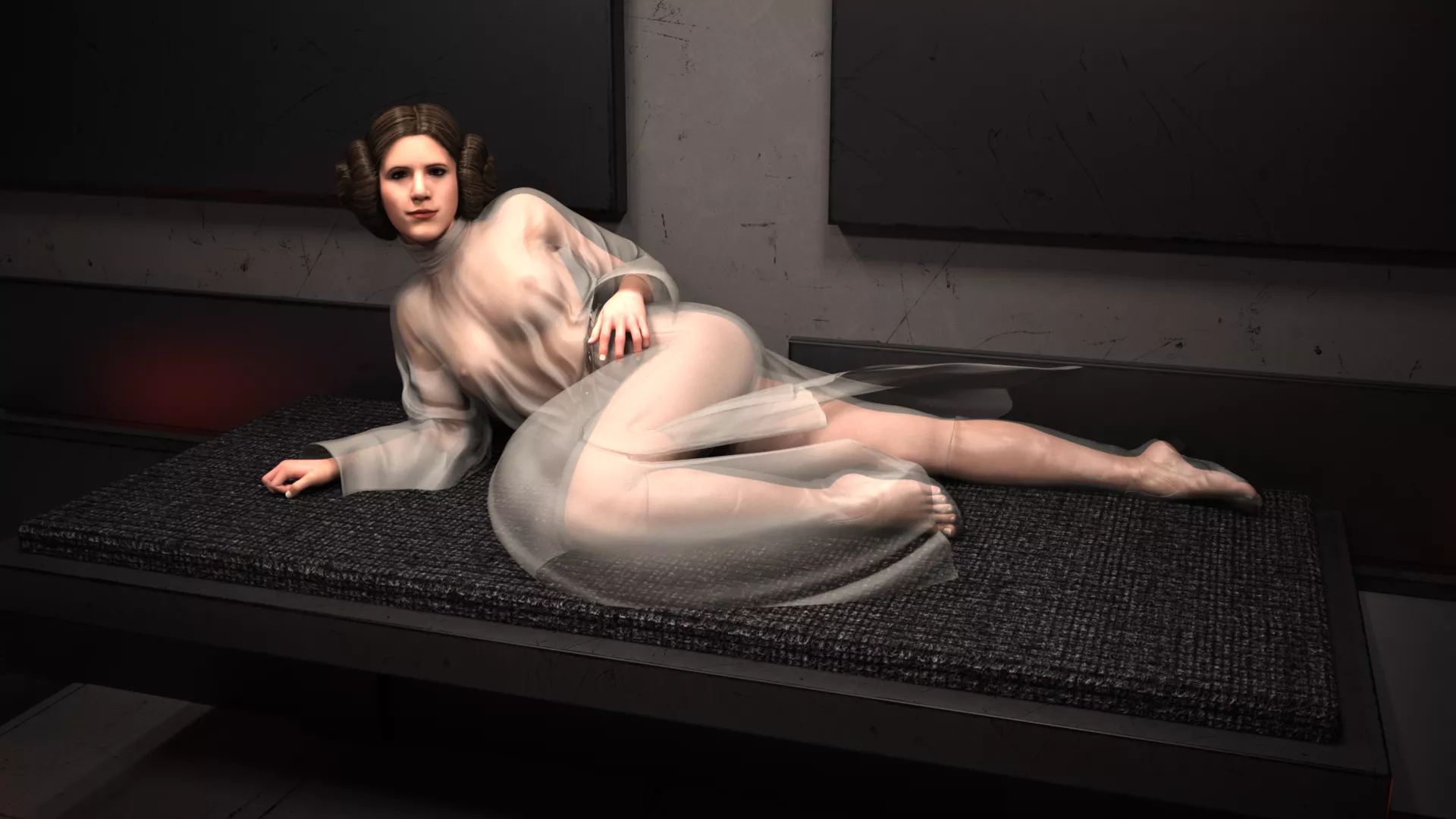 The princess awaits interrogation. (AlexBridger) posted by iusethisjustforporn2