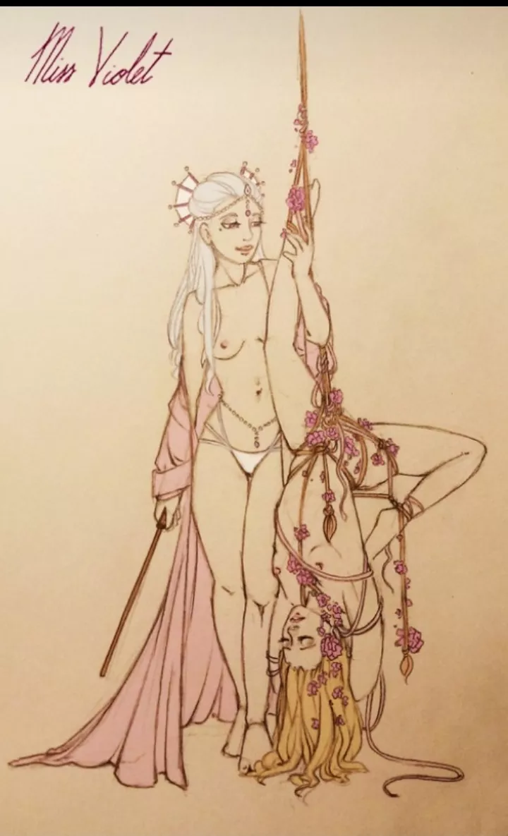 The queen and her precious flower✨🌸🌺✨ posted by [deleted]