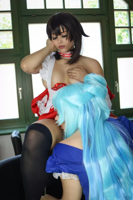 The reason why the kitchen never gets clean (Aqua X Megumin by Lysande and Gunaretta) by LysandeArts