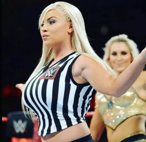 The ref with the MASSIVE tits 😁 by MaleficentBus8