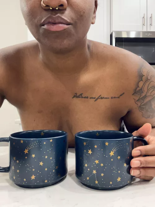 the same, but different. my trues know what’s up. ☕️🍺 by moon_burrow1205