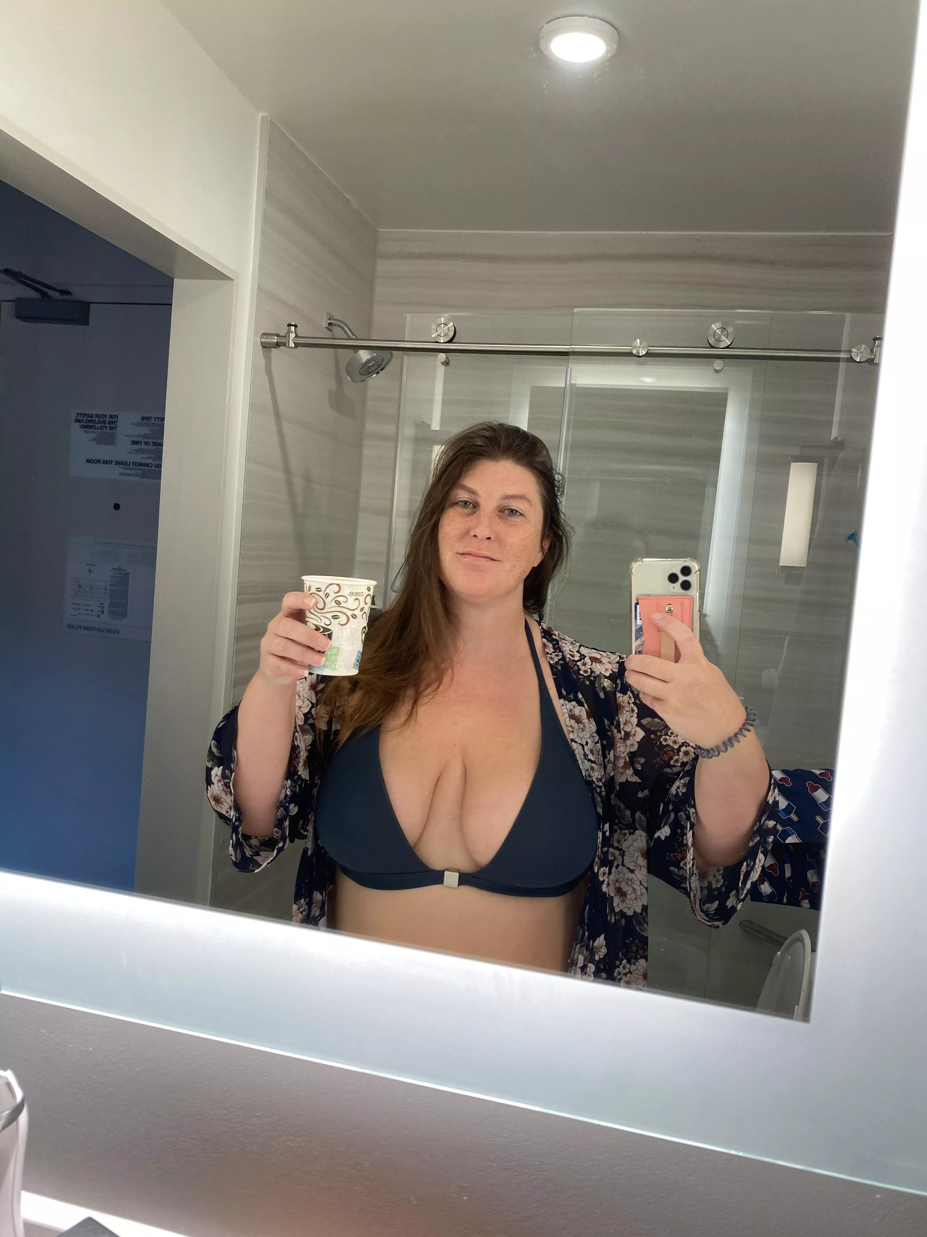 The same thing we do every day on the road...GOOD MORNING posted by [deleted]