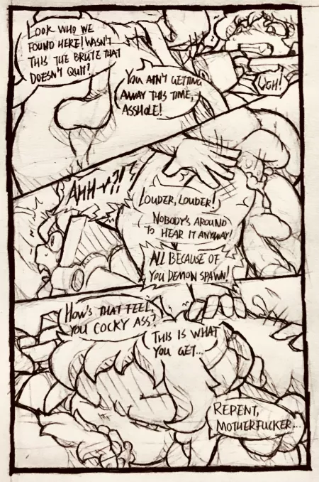 the Scapegoat (T. Azazel post) by MrLinThePencilGuy