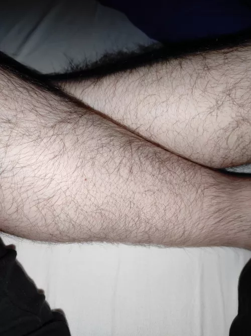 The shadows make my calves look even hairier by TheMoonSwimmer