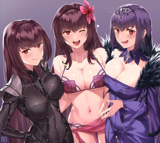 The Shishou Trio. by Amaterasuu69