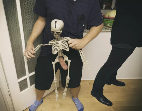 The skeleton was missing a bone by pbj145