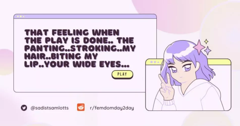 The small moments after… 🥵 by goddesssamlotts