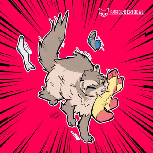 The sock thief - Kiaun by derideal