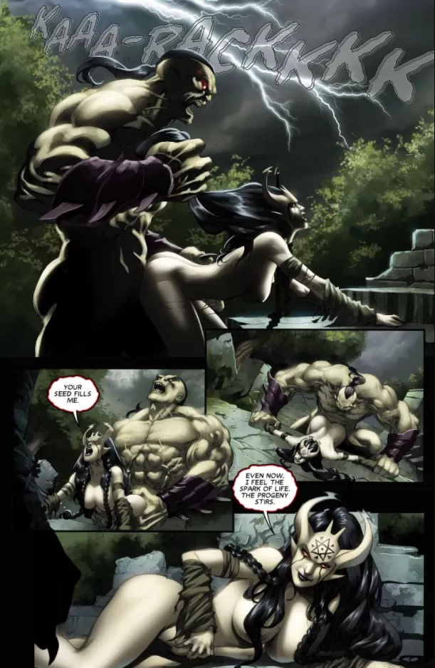 The Spark of Life [Lady Death: Treacherous Infamy #1] posted by lordhater1