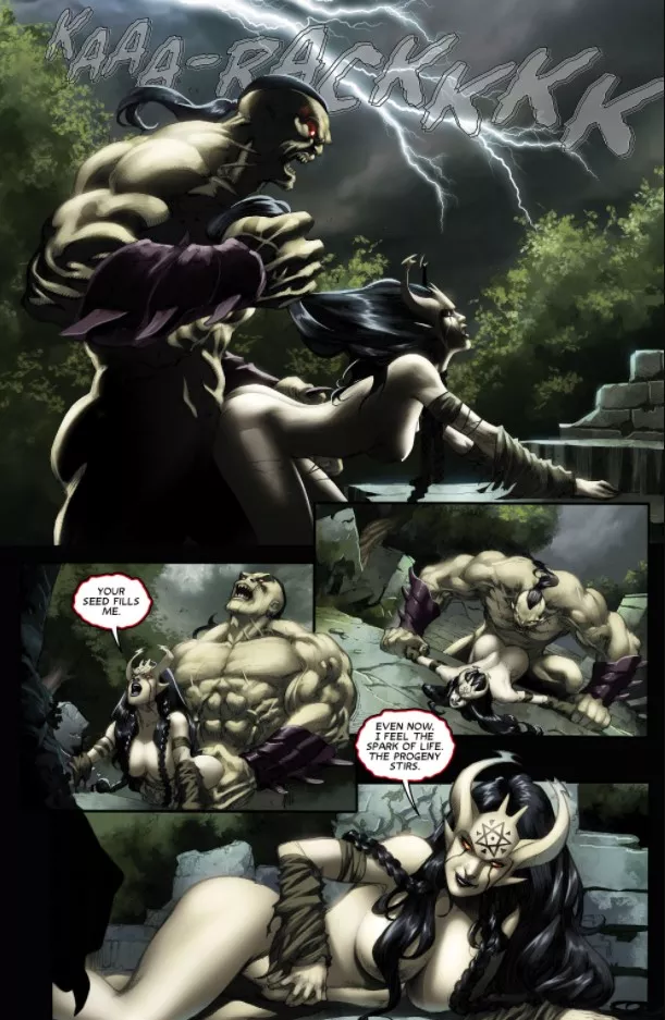 The Spark of Life [Lady Death: Treacherous Infamy #1] posted by lordhater1