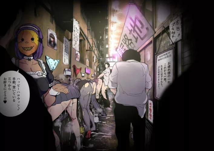 The Street of Pleasure by LucMerenda80