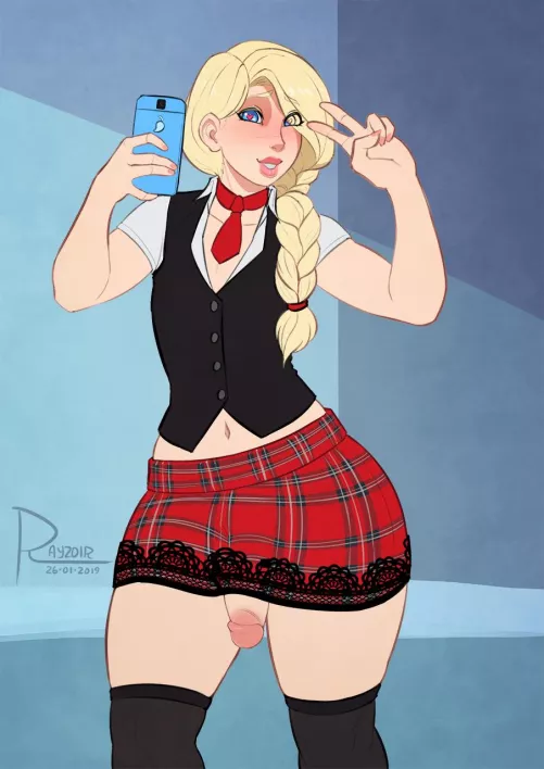 💛 The Student 💛 Blonde 💛 Trap 💛 (Artist : Rayzoir) by Just4curiosity82