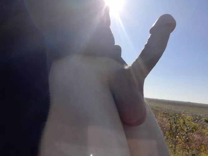 The sun always feels nice by grivly