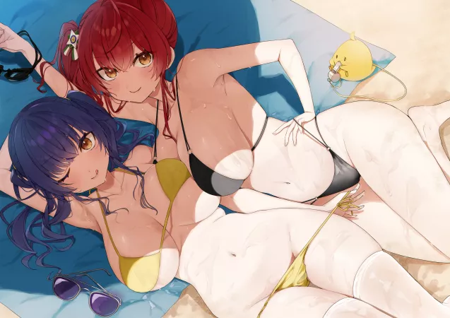 The Thick Dynamic Duo. by iLewdWaifus