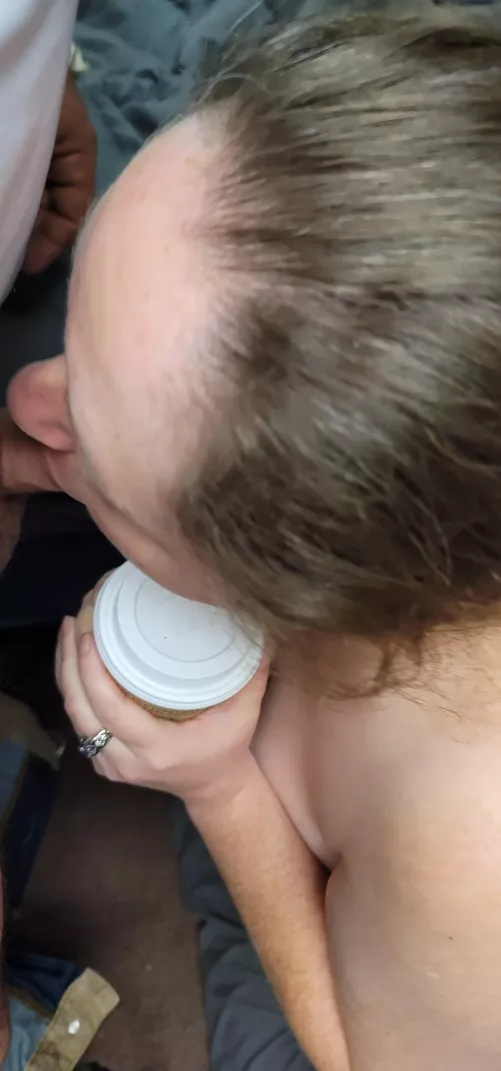 The things she'll do for Starbucks! by loveli2421