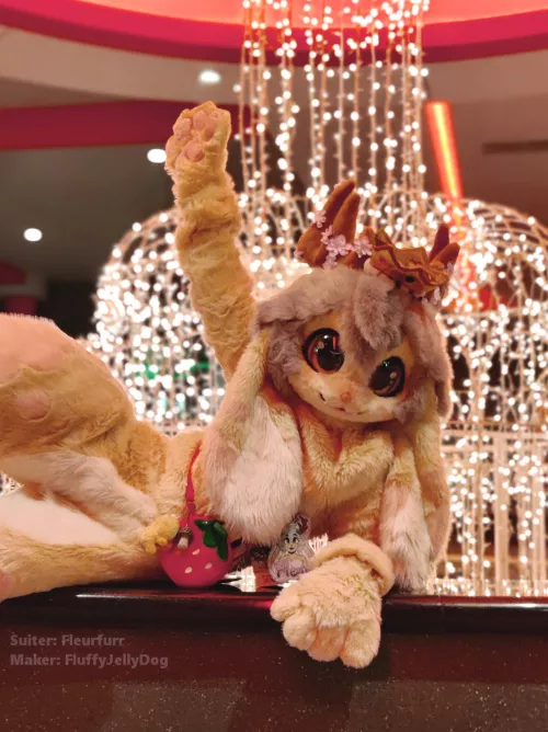 The twinkle in your eye is brighter than the lights~ (Suiter: Fleurfurr Suit maker: FluffyJellyDog) by Fleurfurr