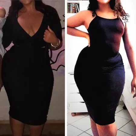 The two women of my life. I'm amazed at how much my daughter is getting like her mom by matique70S