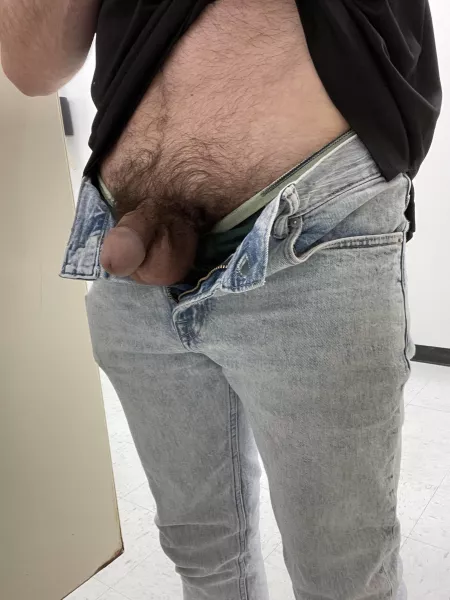 @ the urinal at work. Can’t stop taking pics of my penis 🤪 by checkmaetx