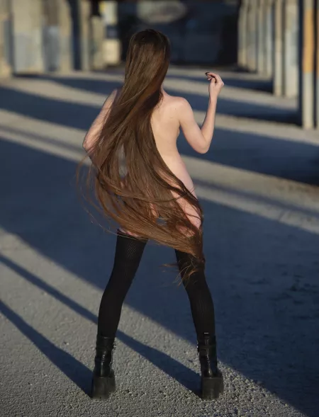 the weather is finally warming up [F] (OC) by kittencrusade