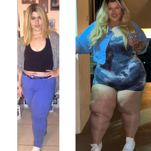 The weight gain tho 😉 by BBWMickie