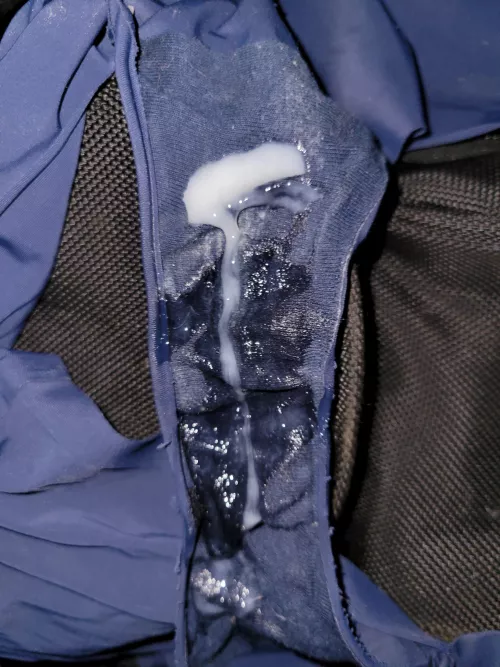 The wife's after sex cum panties by usedpantyman