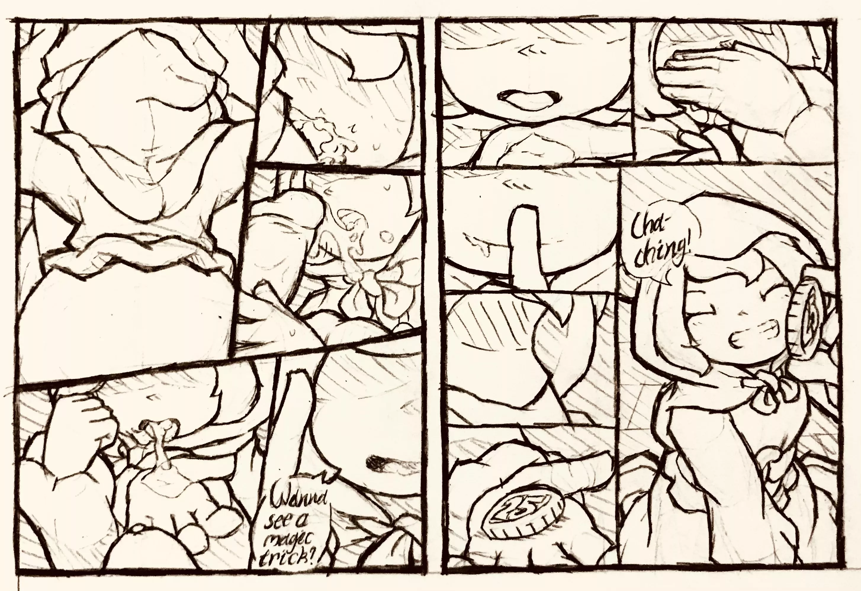 the Witch's Trick [Endor post (Alphabirth mod)] posted by MrLinThePencilGuy